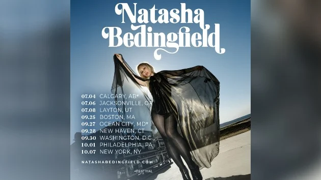 Natasha Bedingfield announces fall tour