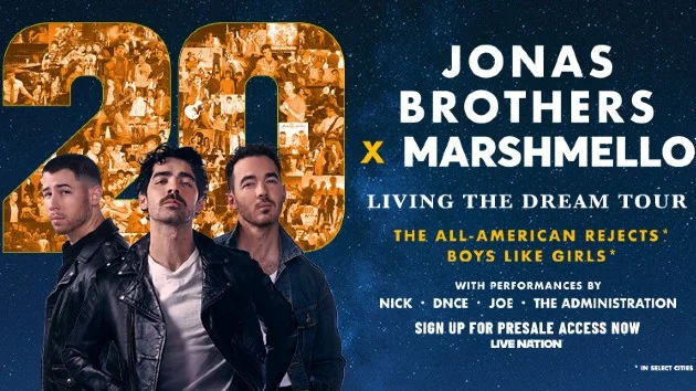 Jonas Brothers downsize six stadium dates to arenas and amphitheaters