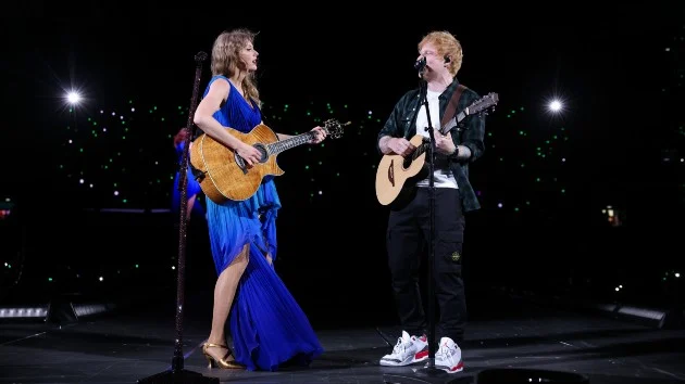 Ed Sheeran and Kylie Kelce say Taylor Swift is the ‘cheat code’ to hype any crowd