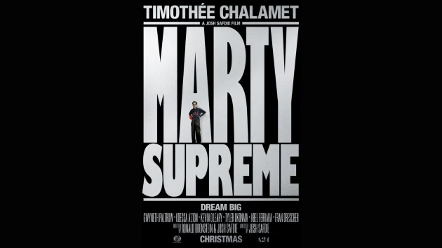 Timothée Chalamet takes on the world of table tennis in ‘Marty Supreme’ teaser trailer