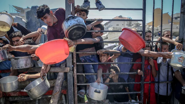 8 die from hunger, including child, in Gaza over past day, health ministry says