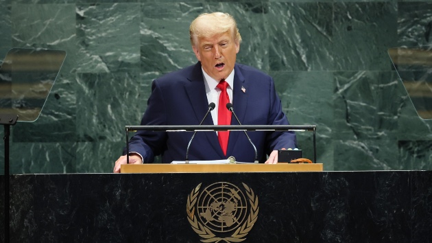 Trump addresses United Nations General Assembly