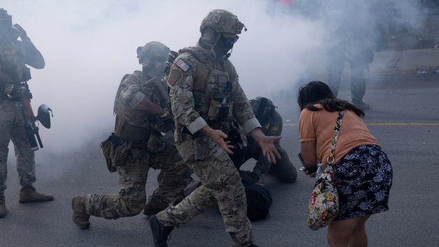 ‘5 shots, 7 holes’: Border patrol supervisor appeared to brag about shooting woman, defense attorney says