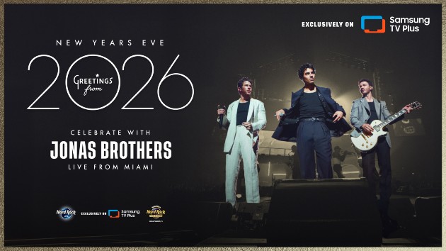 Jonas Brothers to ring in 2026 live on Samsung TV Plus