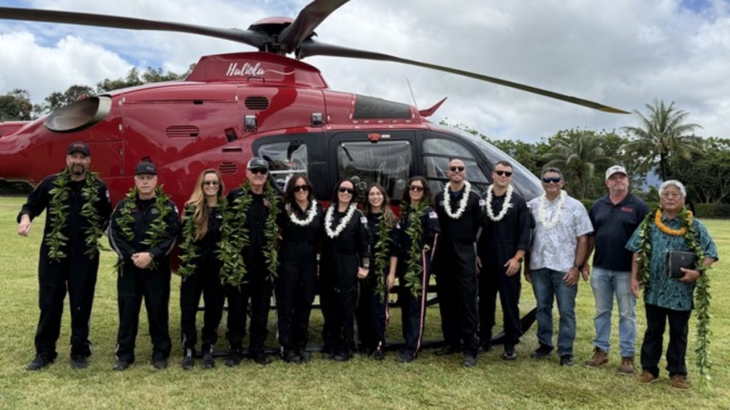 New Medical Helicopter Blessed